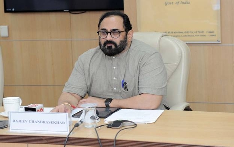 Union Minister Rajeev Chandrasekhar to engage with Young Indians in Bengaluru on 12th August 2023