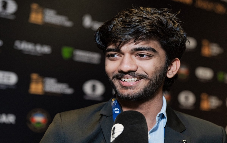 Indian Grandmaster Vidit Gujrathi beat Ian Nepomniachtchi of Russia 2-0 to enter quarterfinals of FIDE Chess World Cup in Baku, Azerbaijan