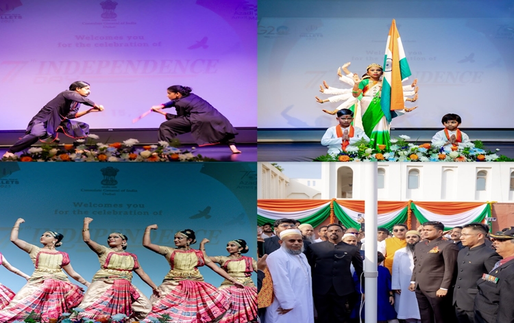 Indian Community in UAE Commemorates 77th Independence Day with Focus on India's 2047 Development Goal