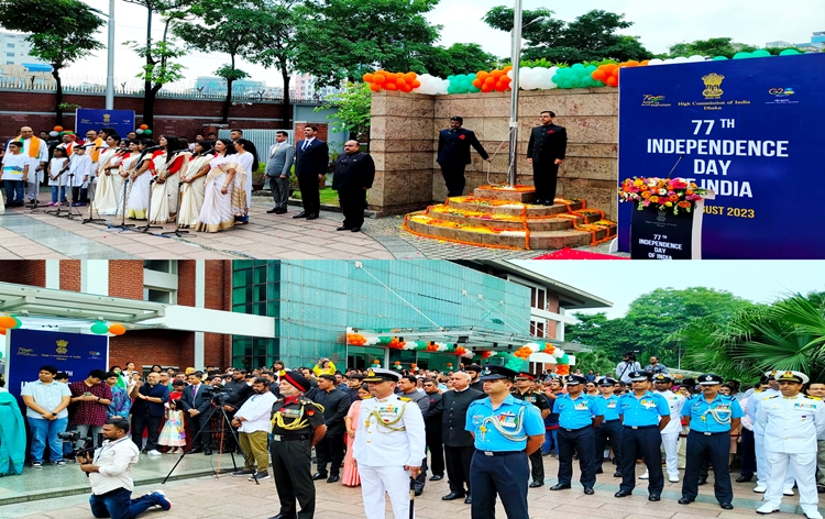 Indian High Commission celebrates Independence Day in Bangladesh