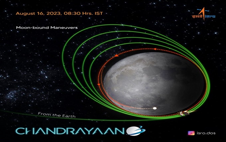 Fifth & final Lunar bound orbit maneuver for Chandrayaan-3 performed successfully
