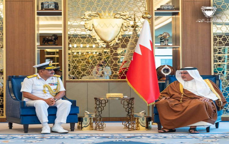 Indian Naval Ships INS Visakhapatnam and INS Deepak Make Port Call in Bahrain