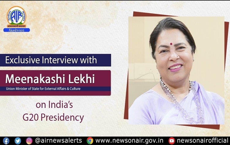 India's G-20 presidency is an opportunity for country to showcase itself to world: MoS External Affairs Meenakshi Lekhi