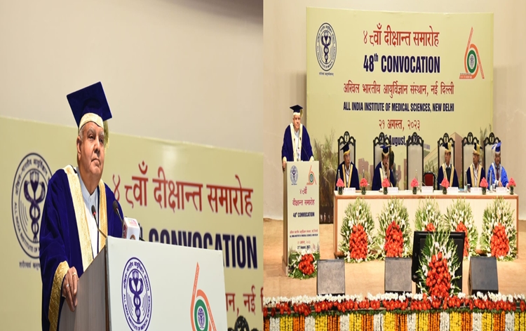 Growth of every nation is rationally correlated to the health of its populace, says VP Jagdeep Dhankhar