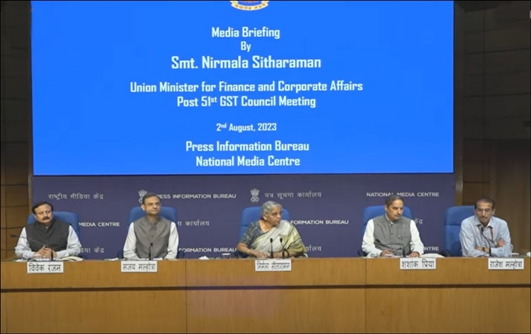 Finance Minister Nirmala Sitharaman says that 28 % GST increased on casinos and online gaming