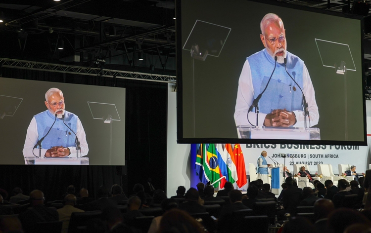 PM Modi addresses BRICS Business meet in Johannesburg; says India to be growth engine of world in coming years