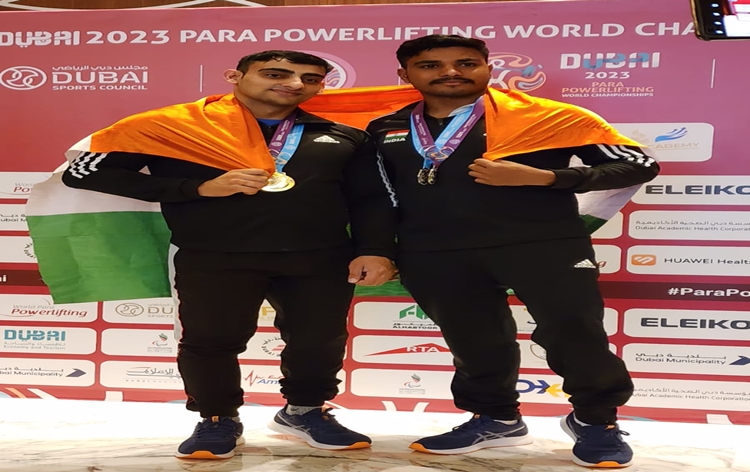 Indian’s Honey Dabas and Rahul Jograjiya, clinch first historic gold and silver medals in World Para Powerlifting Championships