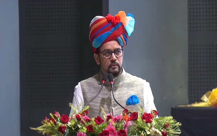 World is looking towards India with huge expectations and India is having hope from it's youth: Minister of Youth affairs and Sports Anurag Singh