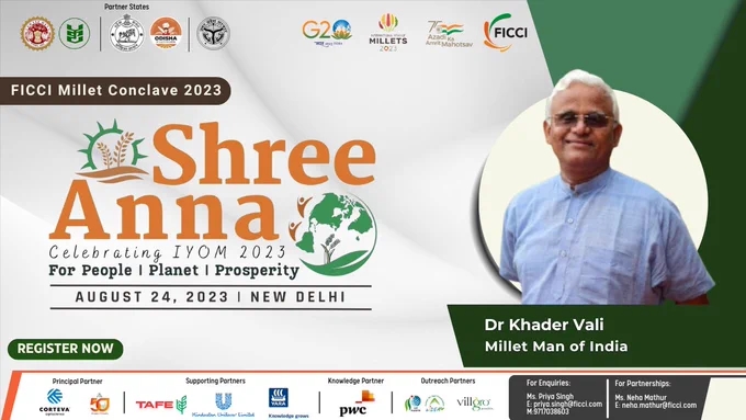 Millets can eliminate any disease; says Millet Man of India Dr. Khader Vali