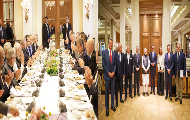 PM Modi encourages business leaders of Greece to utilize investment opportunities in India and be a part of India’s growth story