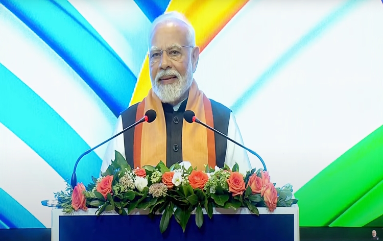 India has displayed its capabilities to world by becoming the first country to reach south pole of the Moon, says PM Modi