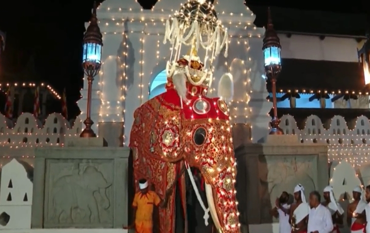 Sri Lanka: Annual Kandy Esala Perahara is being celebrated at Temple of Sacred Tooth Relic