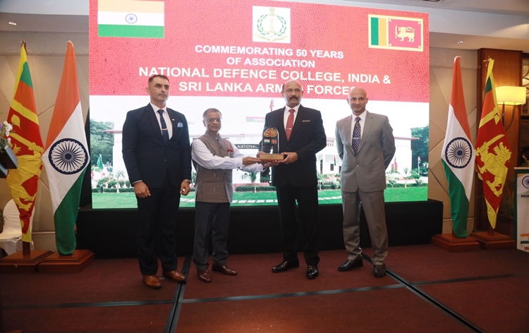 Indian High Commission in Colombo celebrates 50th anniversary of association between National Defence College of India and Sri Lankan Armed Forces