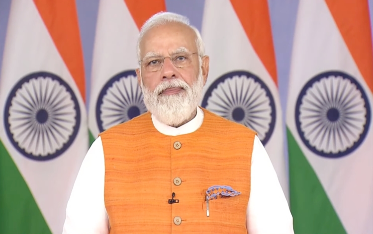 PM Modi says his Government's priority is to provide better health facilities to poor people