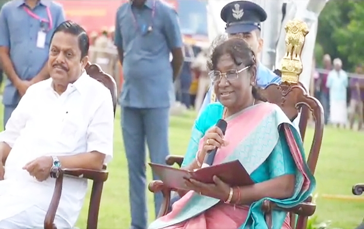 President Murmu visits Theppakadu Elephant Camp in Tamil Nadu