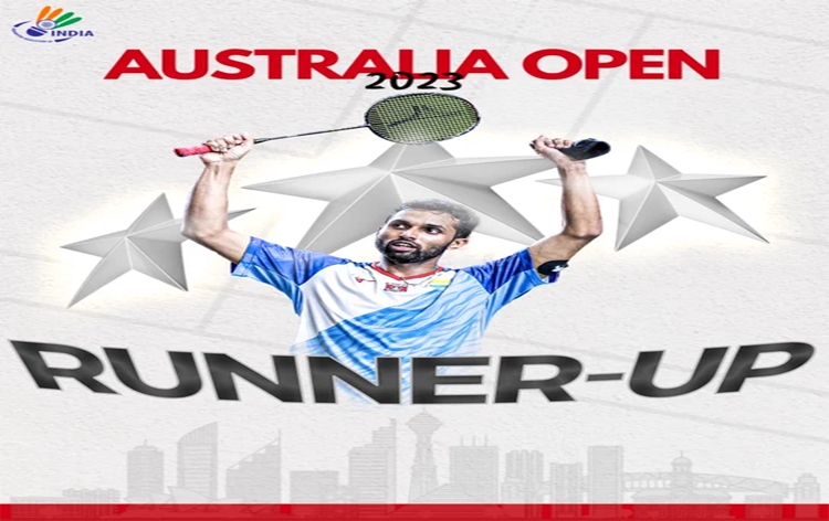Australia Open Badminton: Weng Hongyang of China defeats India’s H.S. Prannoy in Men’s singles by 9-21,23-21,20-22