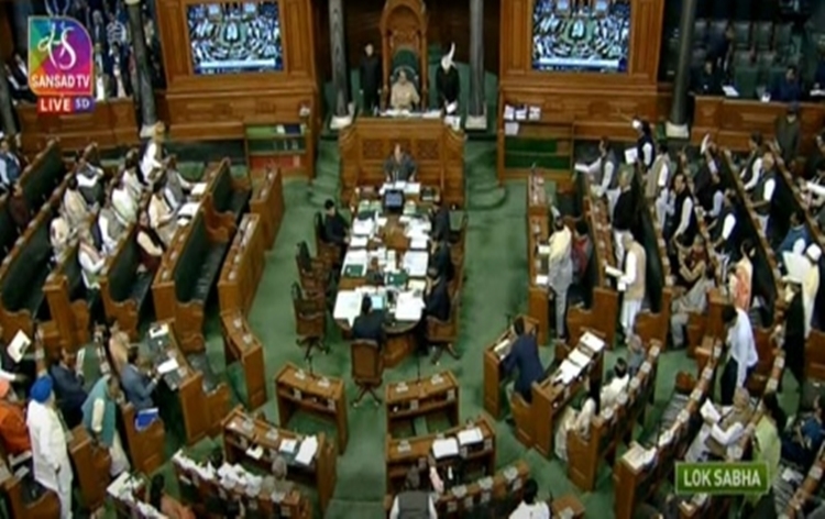 Opposition parties stage walk out from Lok Sabha in post lunch session