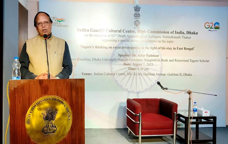 Special lecture on Tagore's thinking on rural development organised in Dhaka