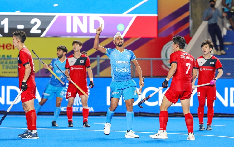 Asian Champions Trophy: Indian Men's Hockey team beat South Korea 3-2 in Chennai