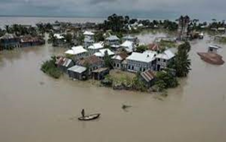 Bangladesh Floods have brought much of Chittogram division to a standstill