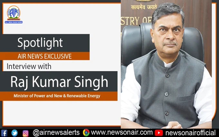 Spotlight: In an Exclusive interview, Union Minister RK Singh says India will emerge as exporter of solar modules in coming years