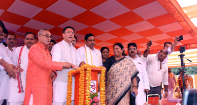 प्रदेश के लोक निर्माण मंत्री जितिन प्रसाद ने इटावा में 52 करोड़ रुपये लागत की निर्माण परियोजनाओं का शिलान्यास और लोकार्पण किया