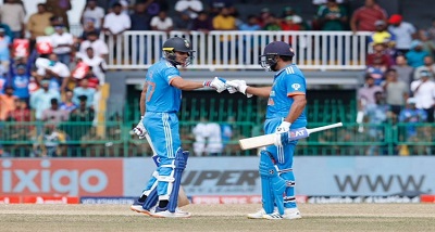 कोलंबो में एशिया कप क्रिकेट के सुपर 4 में भारत और पाकिस्तान का मैच कल के स्‍कोर से आगे खेला जाएगा