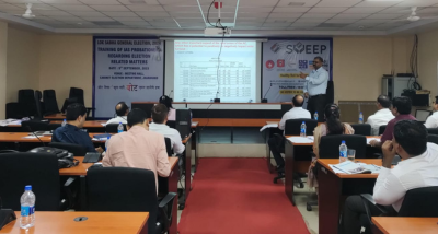 मुख्य निर्वाचन पदाधिकारी के. रवि कुमार ने राज्य की 13 विधानसभा क्षेत्रों के निर्वाचक निबंधन पदाधिकारीयों द्वारा चलाये जा रहे टर्न आउट इंप्लीमेंटेशन प्लान की समीक्षा की