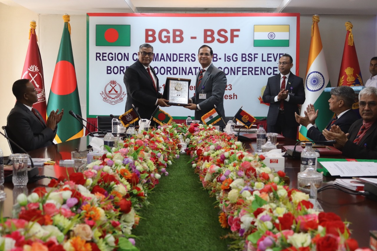 BSF-Border Guards Bangladesh coordination conference Concluded in Chittagong, Bangladesh