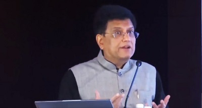 वाणिज्‍य और उद्योग मंत्री पीयूष गोयल ने भारतीय कंपनियों को बहुराष्‍ट्रीय कंपनी के रूप में स्‍थापित होने पर जोर दिया है