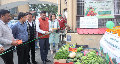 ‘नेचुरल प्रोड्यूस ऑन व्हील्स’ पहल की राज्य सचिवालय से हुई शुरुआत