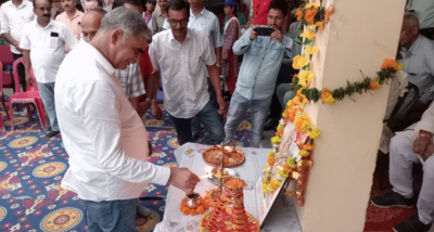 विधायक संजय रत्न ने मझीन सीनियर सेकेंडरी स्कूल में अंडर-19 गर्ल्स टूर्नामेंट का किया शुभारंभ