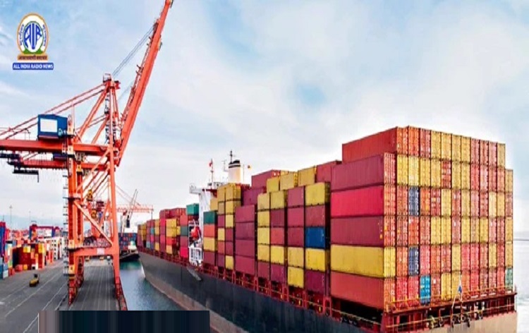देश का कुल निर्यात पिछले महीने 60 अरब 87 करोड डॉलर रहने का अनुमान