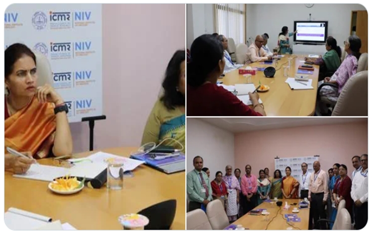 Union Minister Dr Bharati Pravin Pawar reviews steps taken on containment of Nipah Virus Outbreak in Kozhikode, Kerala