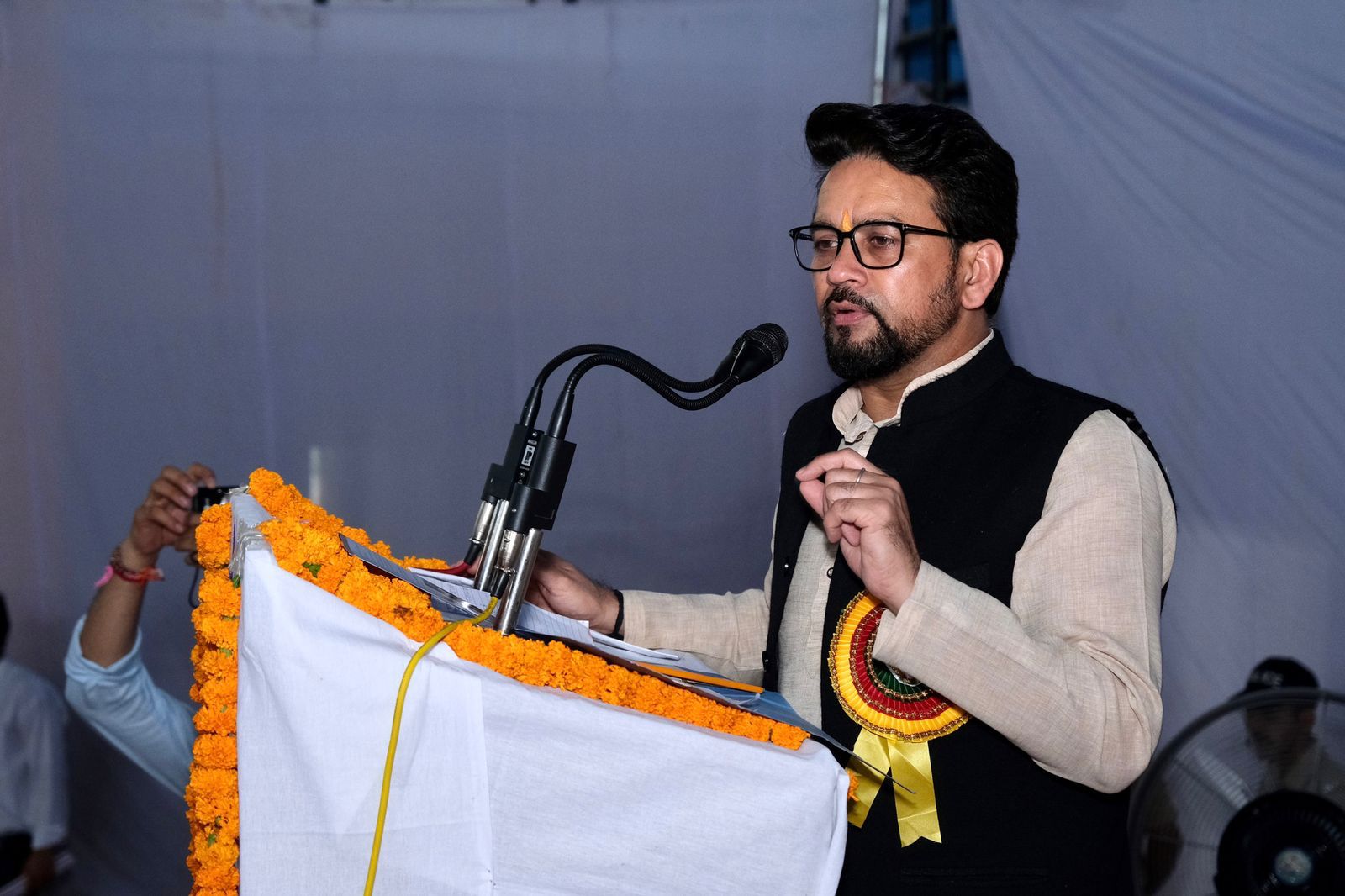 केन्द्रीय मंत्री अनुराग सिंह ठाकुर ने सरस्वती अखिल भारतीय शिक्षा संस्थान की प्रांत स्तरीय एथेलेटिक्स प्रतियोगिता का शुभारम्भ किया