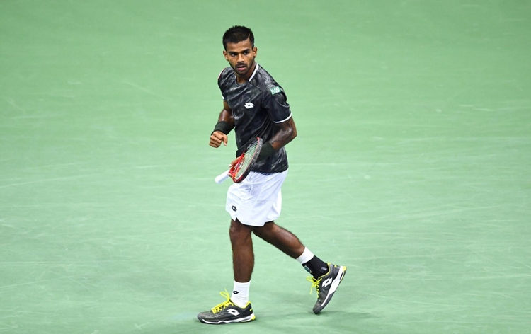 Tennis: India's Sumit Nagal defeats Adam Moundir of Morocco in second singles of Davis Cup World Group-2 match