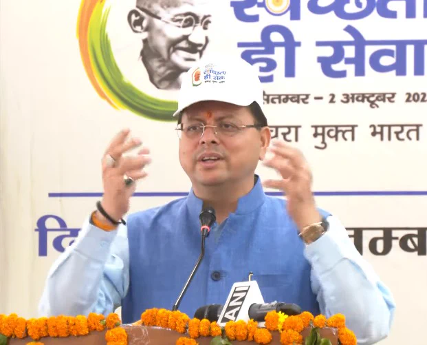 मुख्यमंत्री पुष्कर सिंह धामी ने आज देहरादून से स्वच्छता सेवा पखवाड़े का किया शुभारंभ