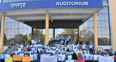 एम्स रायपुर में फार्माकोविजिलेंस जागरूकता सप्ताह वॉकेथान के साथ शुरू