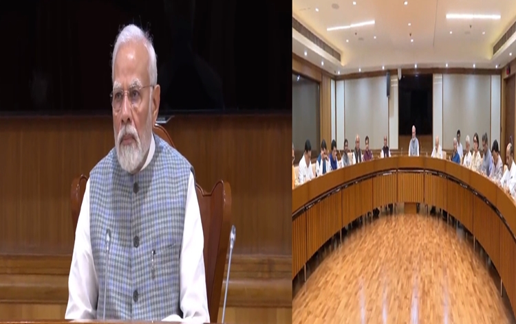 PM Modi chairs Union Cabinet meeting in New Delhi