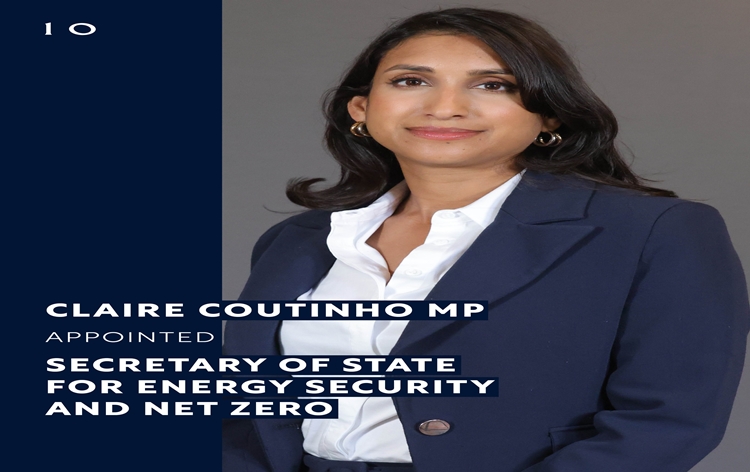 Claire Coutinho gets promotion as new Energy Security and Net Zero Secretary