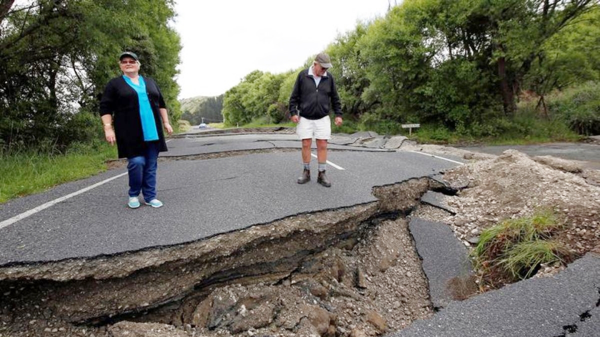 Strong 6.2-magnitude earthquake hits New Zealand