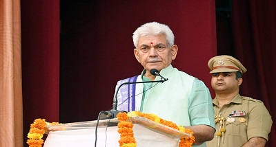 उपराज्‍यपाल मनोज सिन्‍हा ने कहा – जम्‍मू कश्‍मीर कृषि क्षेत्र में सुधार की दिशा में देश की गति की बराबरी कर रहा है