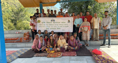 कुल्लू: कृषि विभाग द्वारा जायका परियोजना के तहत हुरला गाँव में जागरूकता शिविर का आयोजन