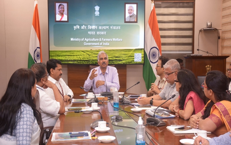 Mobile app & web portal for GCES- General Crop Estimation Survey launch in New Delhi