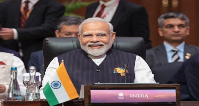 प्रधानमंत्री नरेंद्र मोदी आज शाम दिल्ली के भारत मंडपम में टीम जी 20 के साथ बातचीत करेंगे