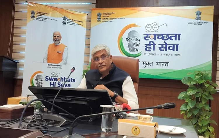 स्‍वच्‍छ भारत मिशन ग्रामीण के तहत 75 प्रतिशत गांव खुले में शौच से मुक्त- गजेंद्र सिंह शेखावत