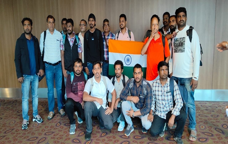 Indian sailors stuck in Yemen reach Mumbai