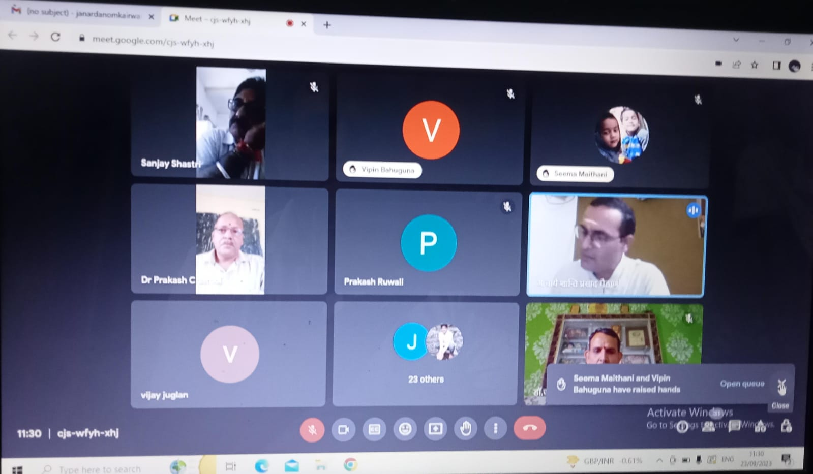 उत्तराखंड संस्कृत अकादमी ने आज संस्कृत मास महोत्सव के उपलक्ष्य में प्रदेश के सभी जिलों में ई-संगोष्ठियों का आयोजन किया