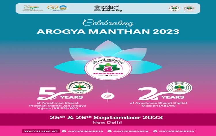 National Health Authority and Health Ministry to organize 2-day Arogya Manthan event in Delhi