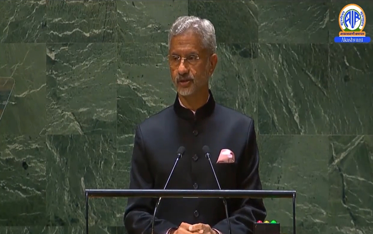 External Affairs Minister Dr. S. Jaishankar addresses UN General Assembly in New York; Stresses, political convenience cannot determine responses to terrorism, extremism and violence